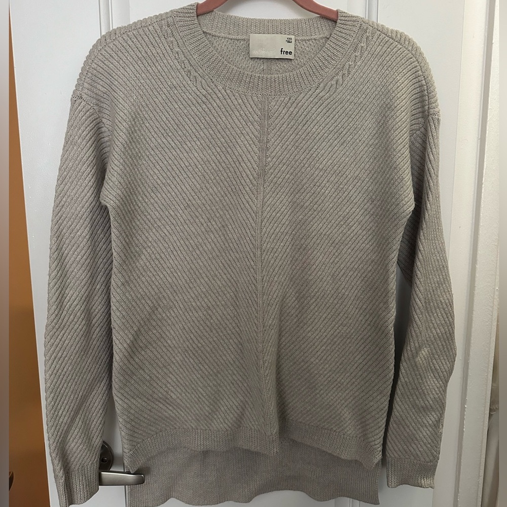 Grey Aritzia sweater